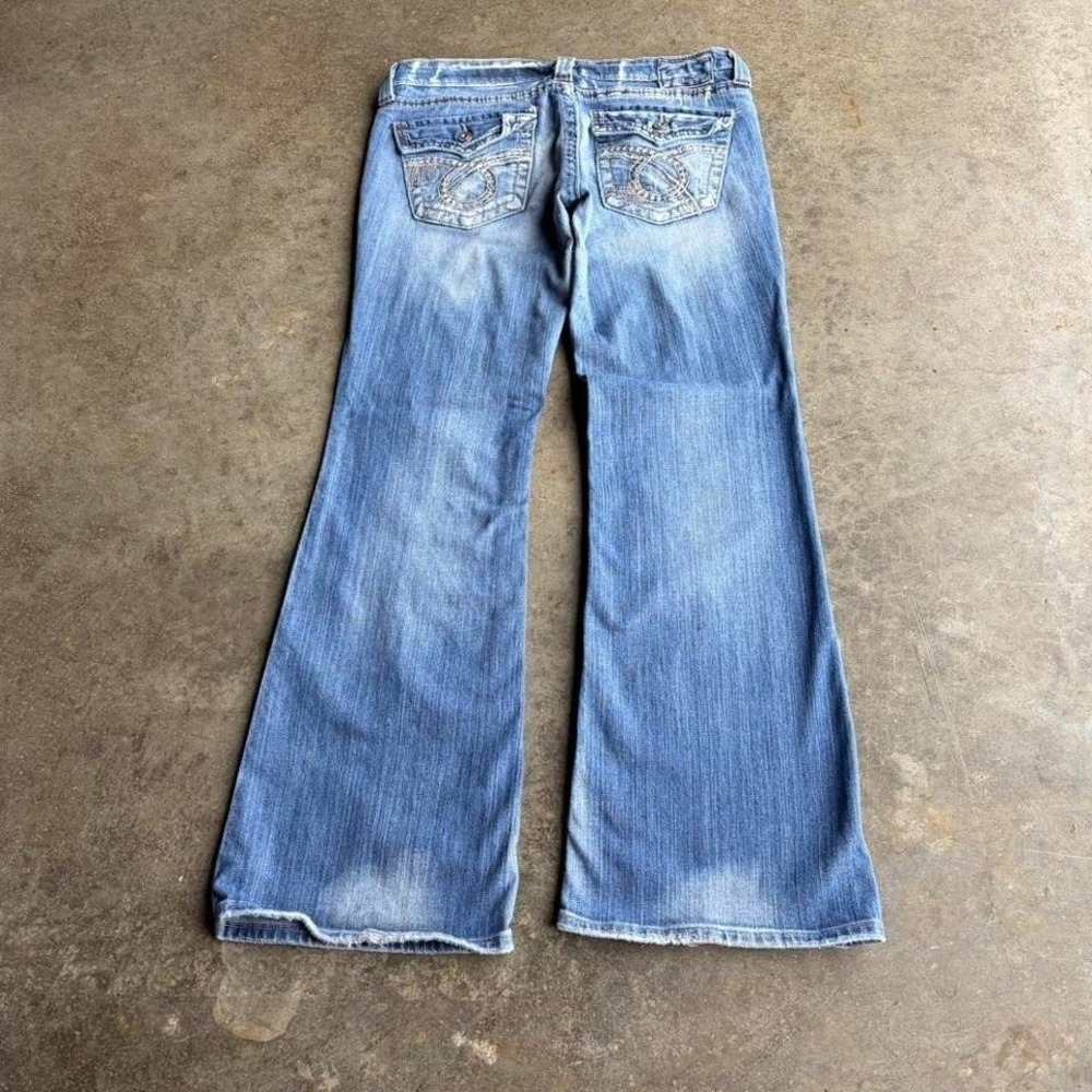 Big Star Bootcut Jeans Womens 29x31 Y2K 2000s Vintage Low Rise Denim Blue Flare
